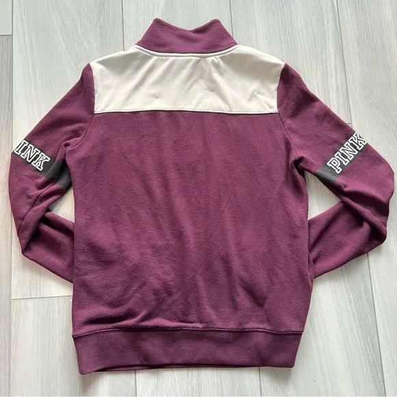 PINK half zip pullover - Picture 3 of 3